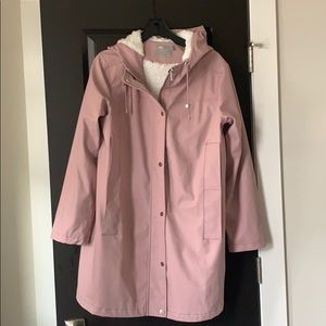 ASOS maternity waterproof rain coat